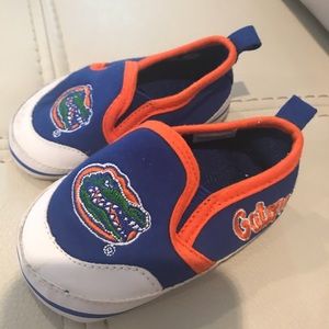 🔴 Fl Gators Soft Baby Shoes- Size 4